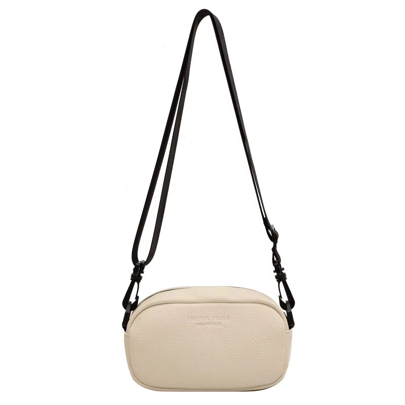 New Korean Fashion Crossbody Bags Women&Men Unisex Purses and Handbags Luxury Leather Simple Bag Shoulder Bag Female School Bag